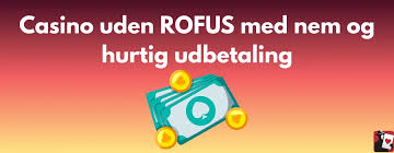 Bedste Online Casino Uden ROFUS - Din Guide til Sikker Spil Bedste Online Casino Uden ROFUS - Din Guide til Sikker Spil